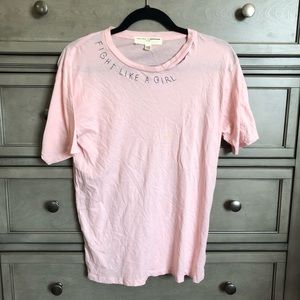 NWT UO Project Social T Fight Like a Girl T-Shirt